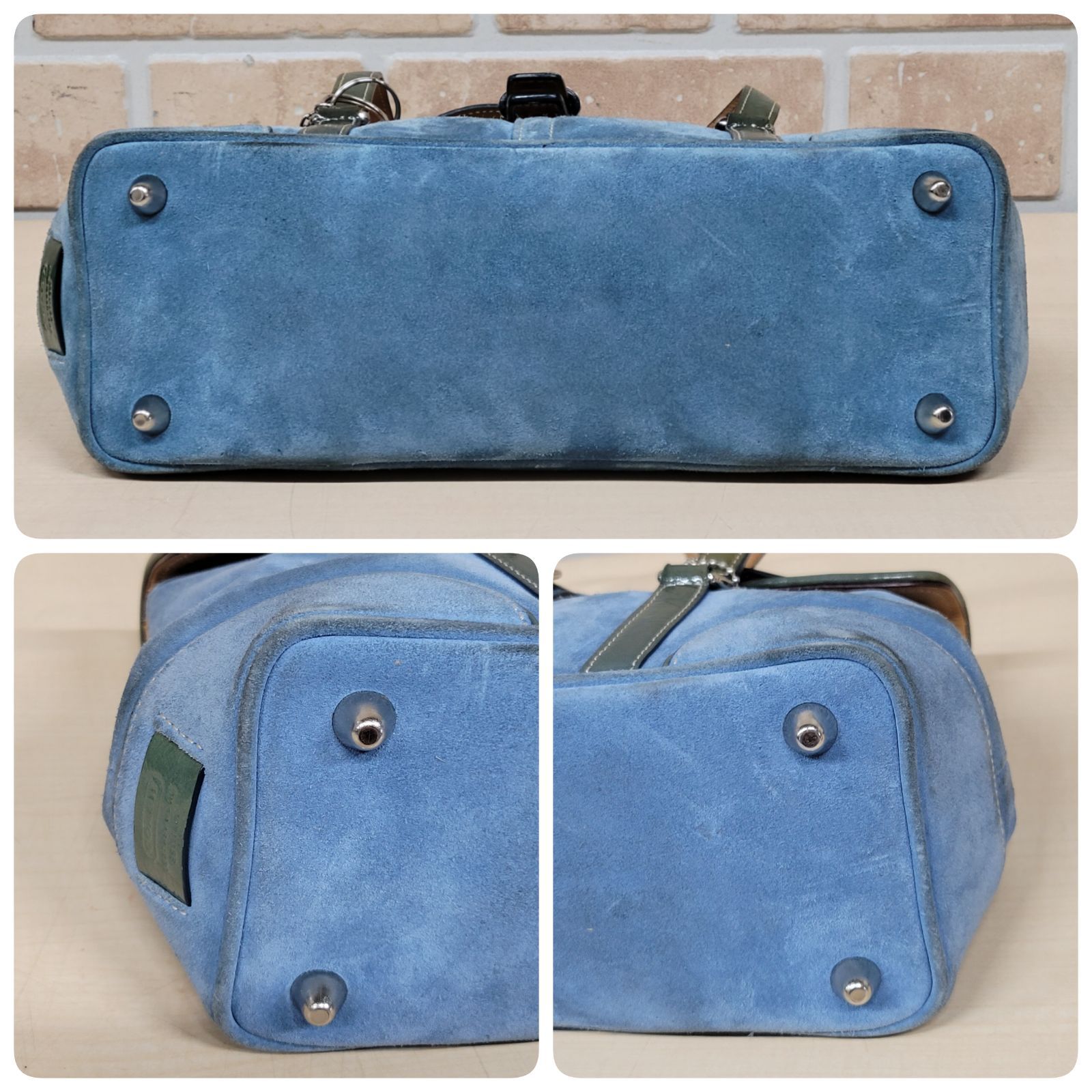 COACH スエード ハンドバッグ 55 COACH コーチ スエード ハンドバッグ - メルカリ