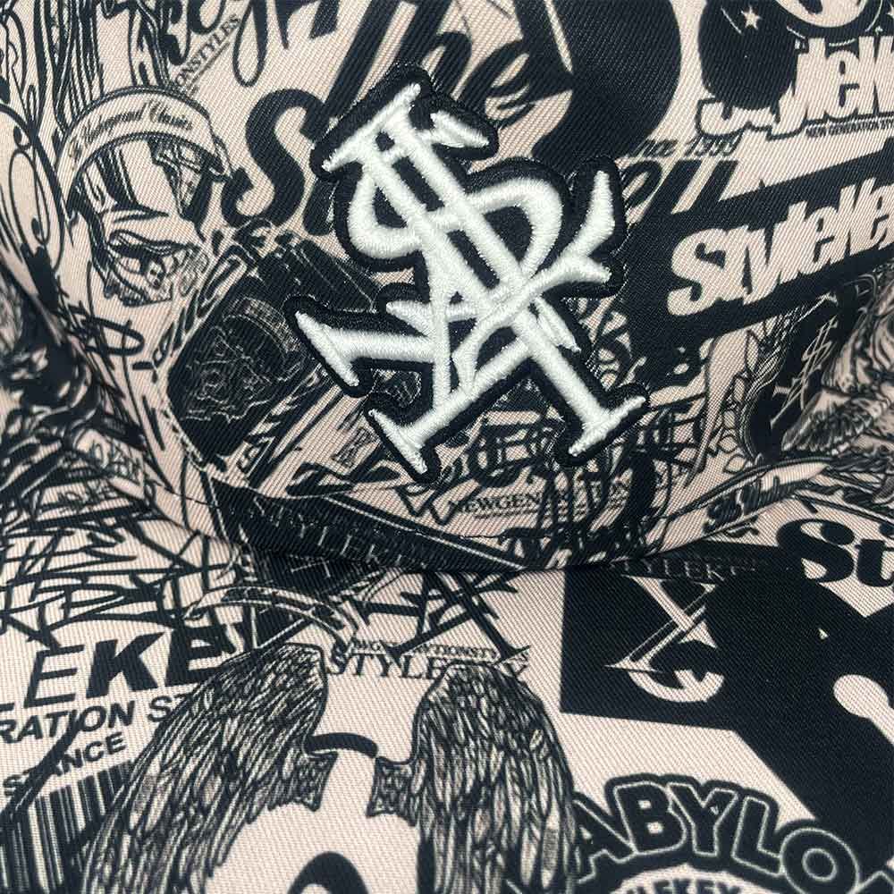 【アディダス ゴルフ／ADIDAS GOLF】総柄プリントスナップバックキャップ STYLEKEY(スタイルキー) 総柄スナップバックキャップ