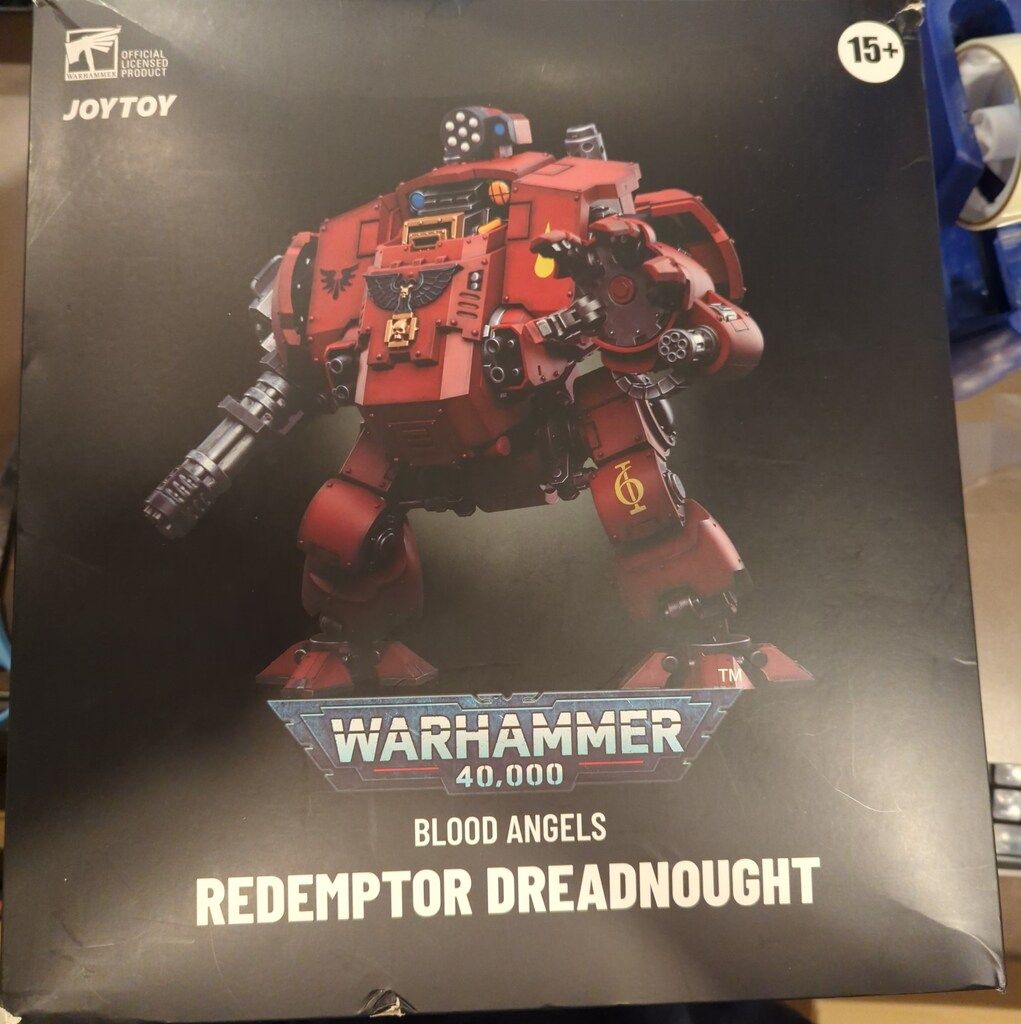 JOYTOY WARHAMMER40000 BLOOD ANGELS REDEMPTOR DREADNOUGHT