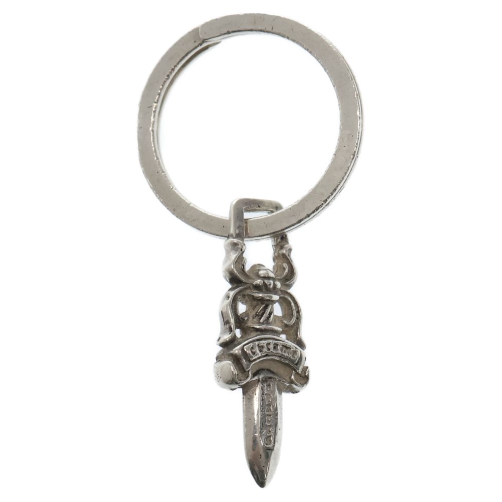 【★即日発送★】ダガー　キーリング　ロング CHROME HEARTS (クロムハーツ) RNG&No5 DGGR キーリング#5ダガー