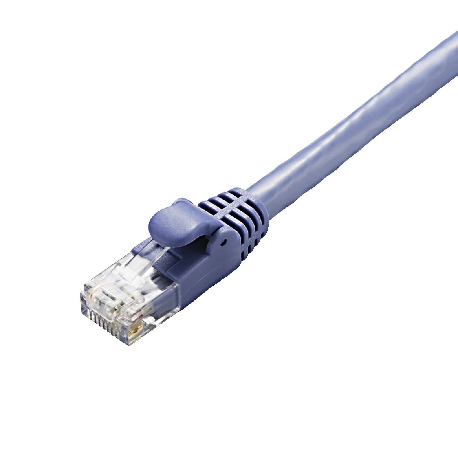 ブルー スタンダード 爪折れ防止コネクタ 1m LD-GPA/BU1 CAT6A LANケーブル エレコム