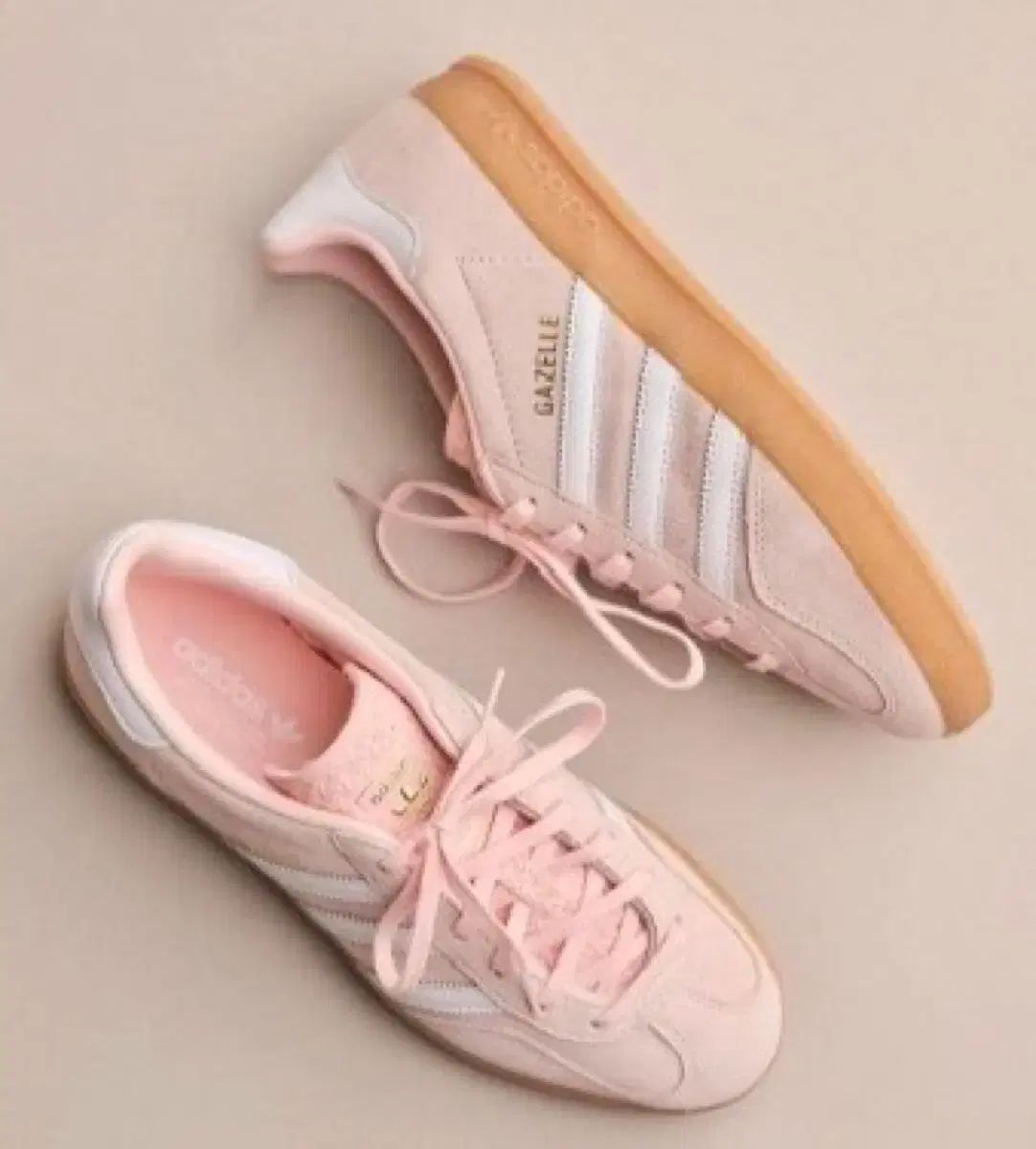 adidas(アディダス) ガゼル・インドア サンドピンク