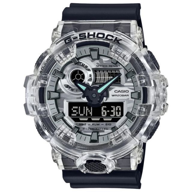 カシオCASIO G-SHOCK Gショック ジーショック  アナデジ  スケルトンシリーズ GA-700SKC-1AJF【国内正規品】