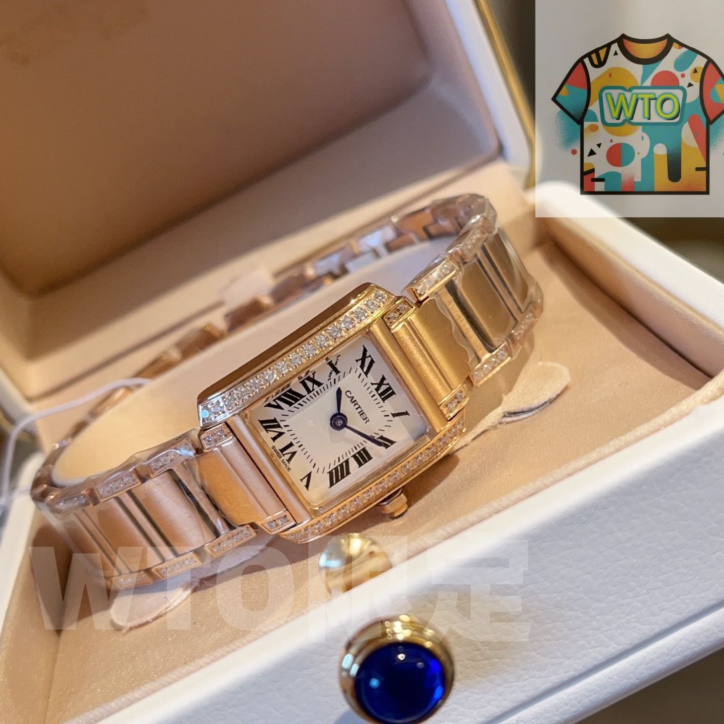 今日WTO】Cartier カルティエ Tank Fran?aise フランセーズ