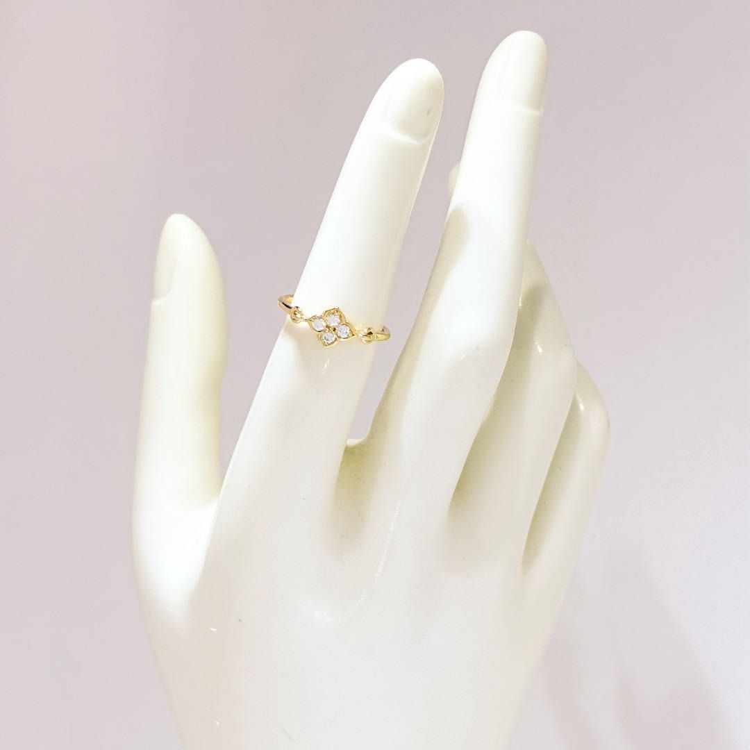 ⚪︎Cartier ヒンドゥ ダイヤ リング YG750 1.6g 10号 - メルカリ