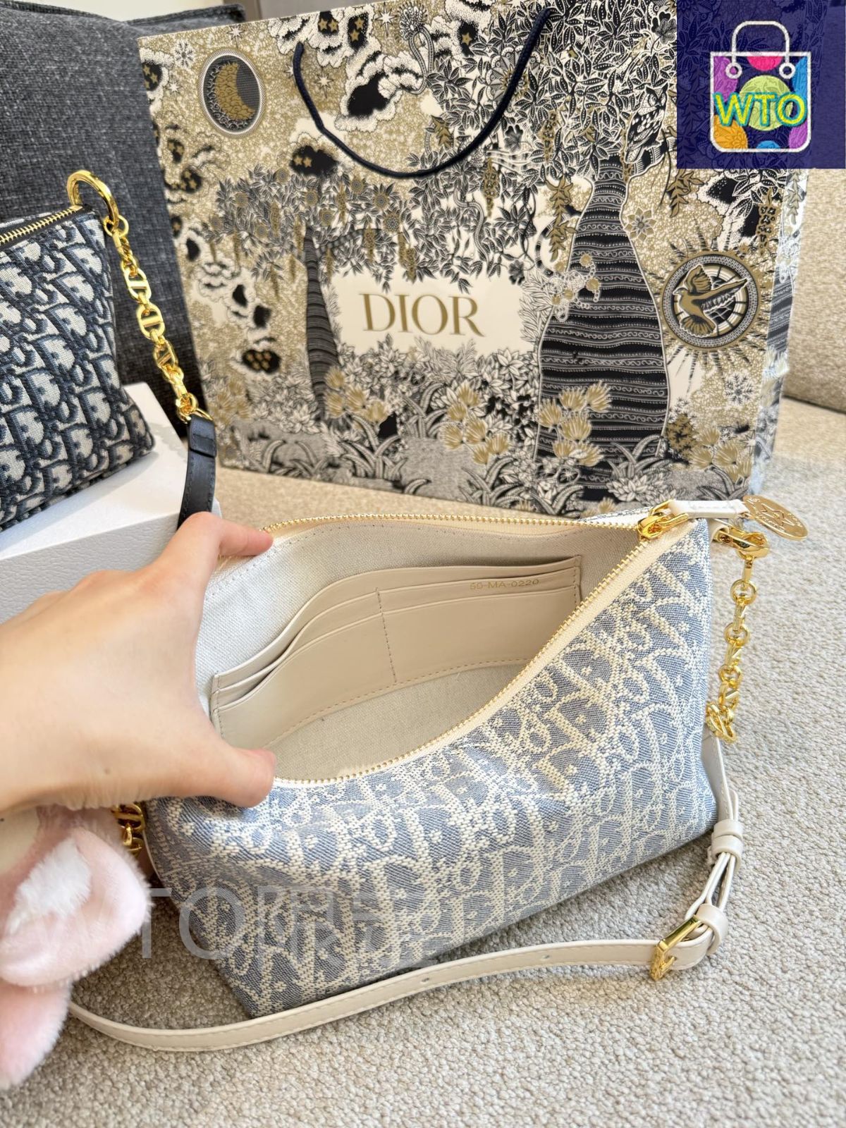 ディオール展　バッグ 今日WTO】Dior ディオール ランチボックスバッグT+シリーズ 幸運