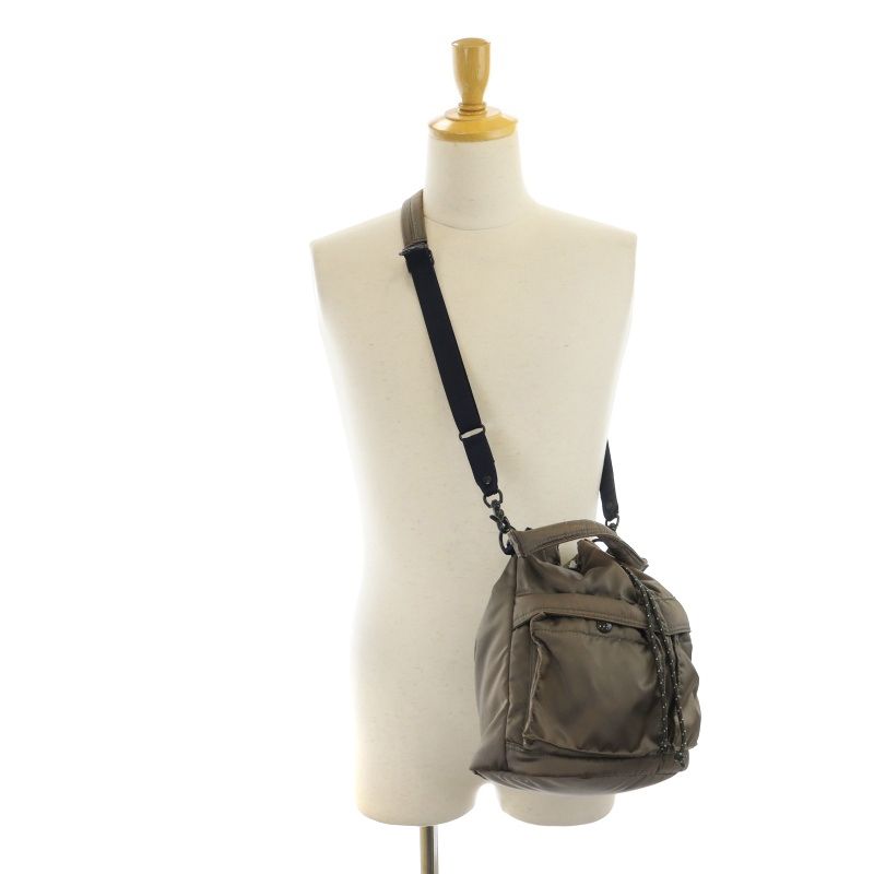 新品同様！PORTER EXCHANGE PX ショルダーバッグ ポーター PORTER 吉田カバン EXCHANGE PX TANKER 2WAY TOOL BAG