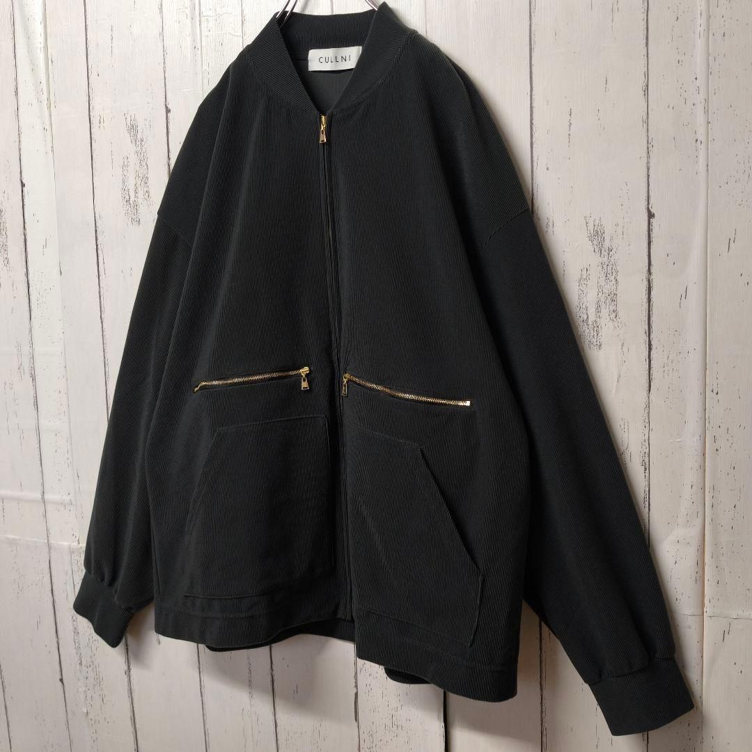 即完希少品】 CULLNI 入手困難 コーデュロイダブルポケットブルゾン 