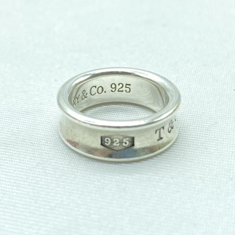 ティファニー　1837 ナローリング　9号　SV925 中古】TIFFANY＆Co. 1837ナローリング シルバー925 9号