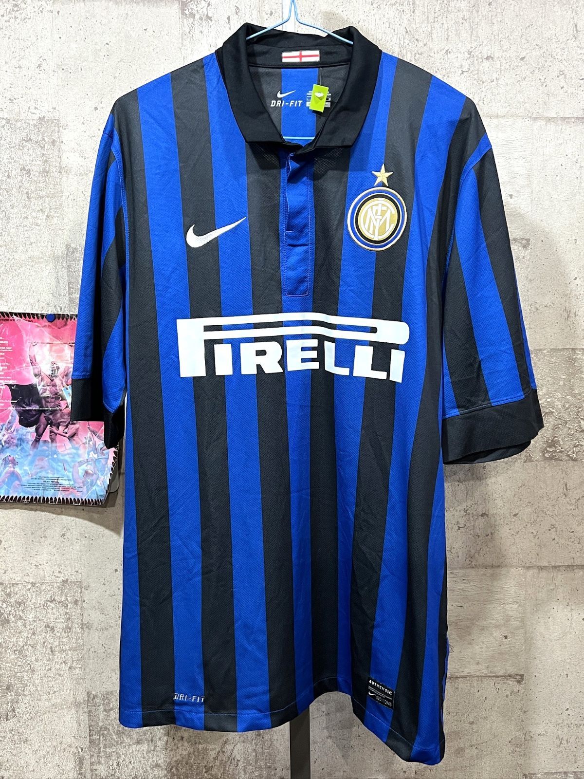 レア　11-12 インテルミラノ　NIKE ホームユニフォーム　正規品　美品 レア 11-12 インテルミラノ NIKE ホームユニフォーム 正規品 美