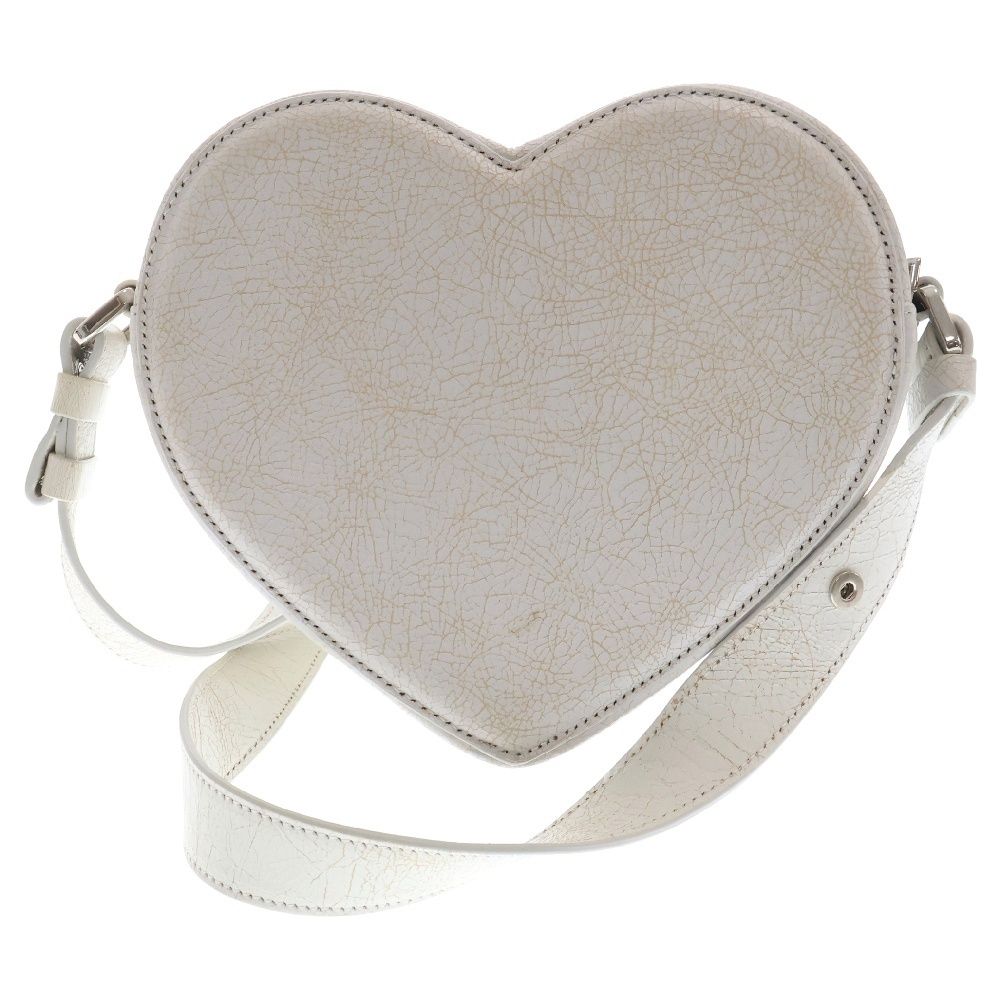 AMBUSH ハトショルタハック BWNN006S24LEA001 1000 AMBUSH (アンブッシュ) CRACKLE HEART SHOULDER BAG
