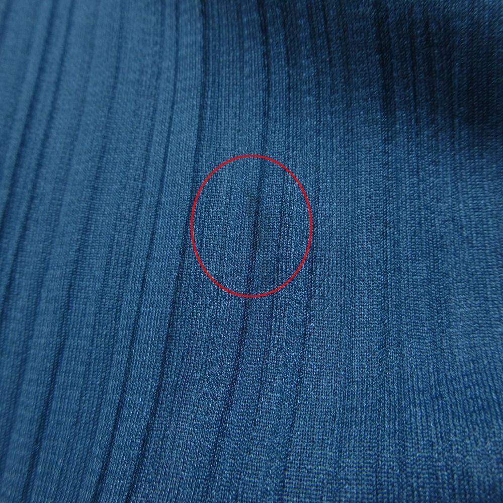 00s 2006 PLEATS PLEASE ISSEY MIYAKE シルク ペプラム シャツ ブラウス 半袖 プレーン トップス 3 L ブルー レディース 【中古】 /TNT 00s 2006 PLEATS PLEASE ISSEY MIYAKE シルク ペプラム シャツ