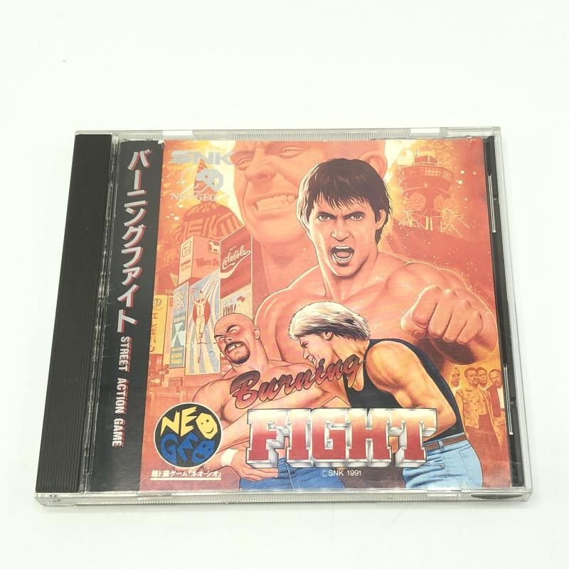 NGCD SNK NEO-GEO CD バーニングファイト Burning FIGHT 10