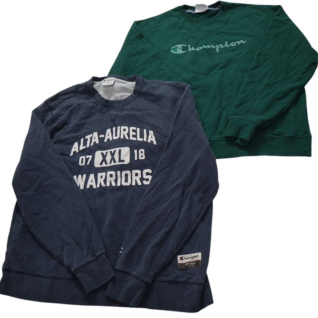 古着卸 チャンピオン Champion スウェット 8枚セット メンズ XL フーディー 三段ロゴ アームロゴ 古着 NC3908