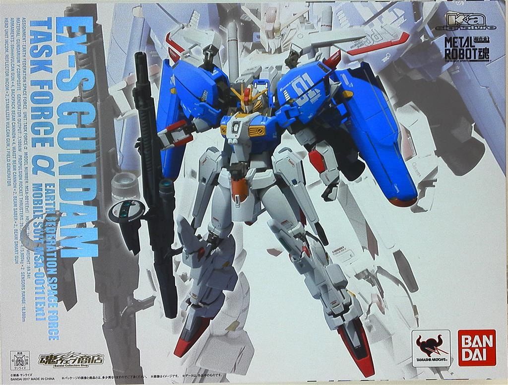 バンダイ METAL ROBOT魂 Ex-Sガンダム タスクフォースアルファ