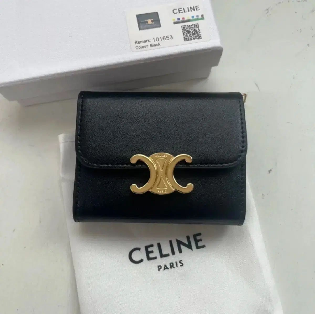 セリーヌ　CELINE 財布 CELINE [新品/正規ラッピング済] セリーヌ 財布 ミニ 三つ折り