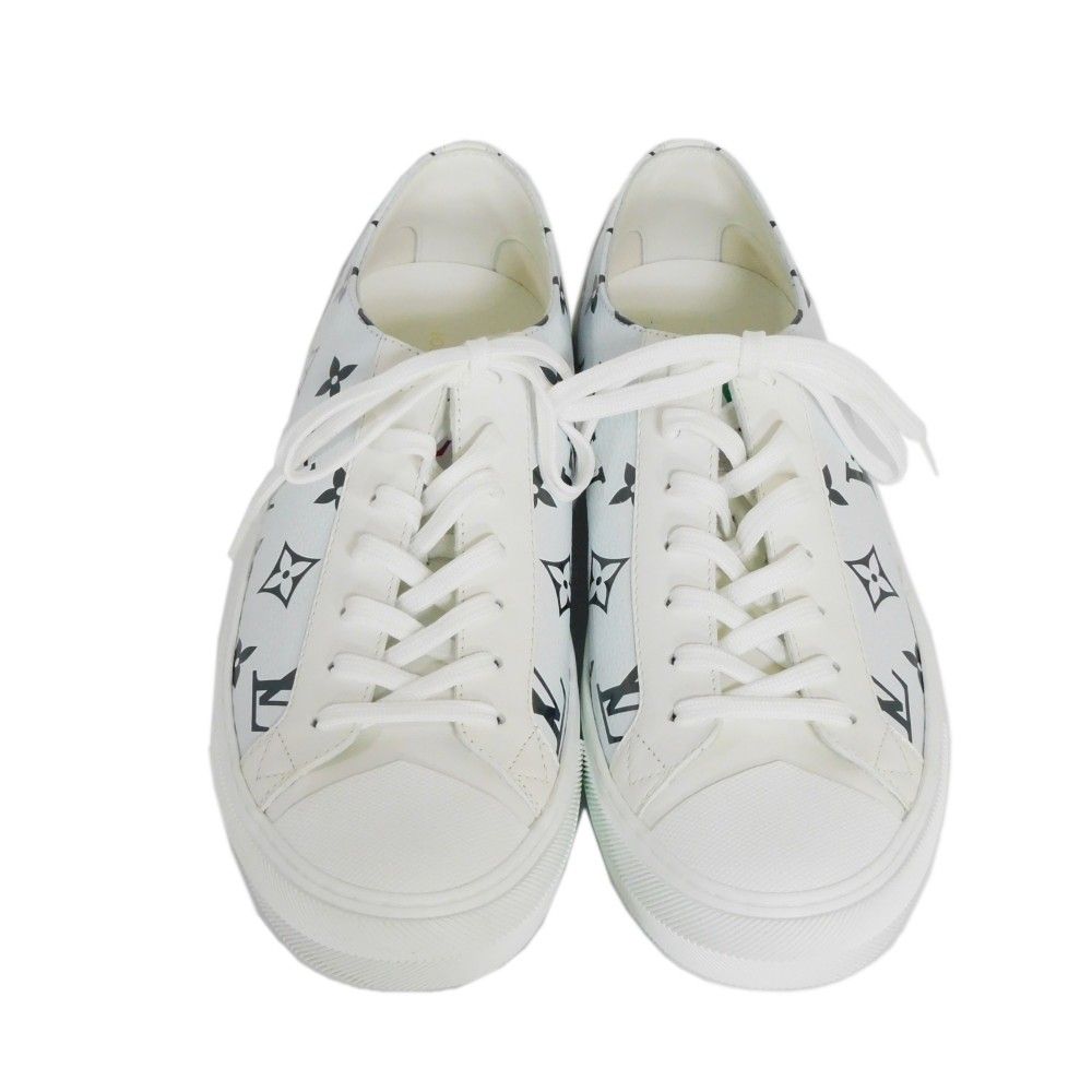 ルイヴィトン タトゥーライン スニーカー モノグラムイリデセント ホワイト