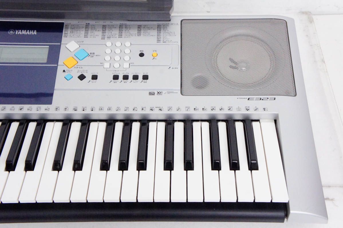 YAMAHAヤマハ 電子キーボード ポータトーン 61鍵 PSR-E323 【公式通販】
