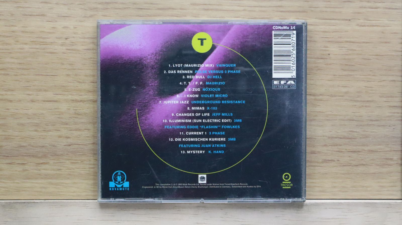 TRESOR 配布CD2枚セット　トレゾア TRESOR 配布CD2枚セット トレゾア