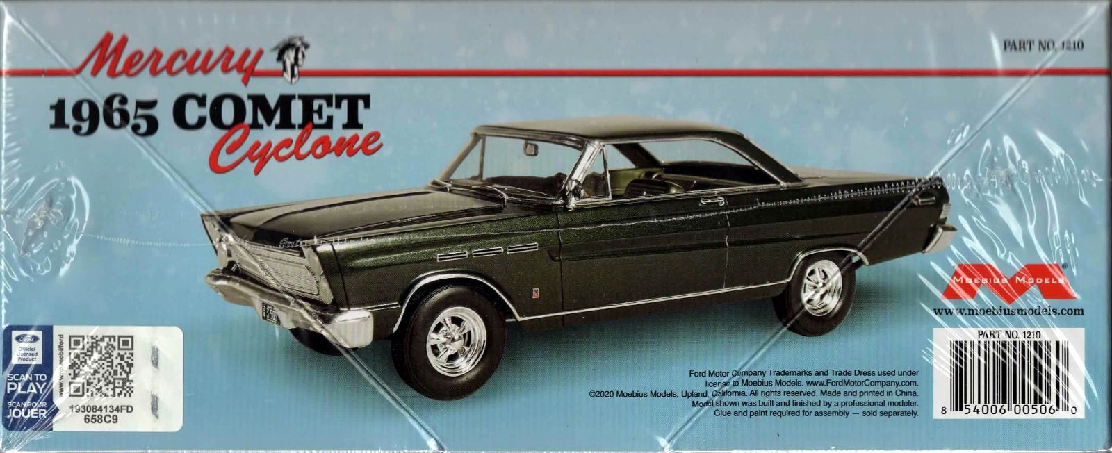 1965 マーキュリー コメット サイクロン 1/25 メビウスモデル - メルカリ