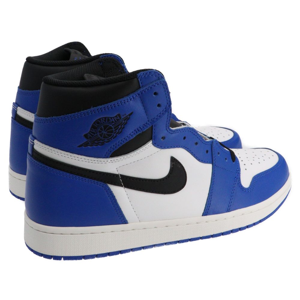 NIKE (ナイキ) AIR JORDAN 1 RETRO HIGH OG GAME ROYAL エアジョーダン1 ゲームロイヤル  ハイカットスニーカー ブルー/ホワイト/ブラック US12/30cm 555088-403 - メルカリ