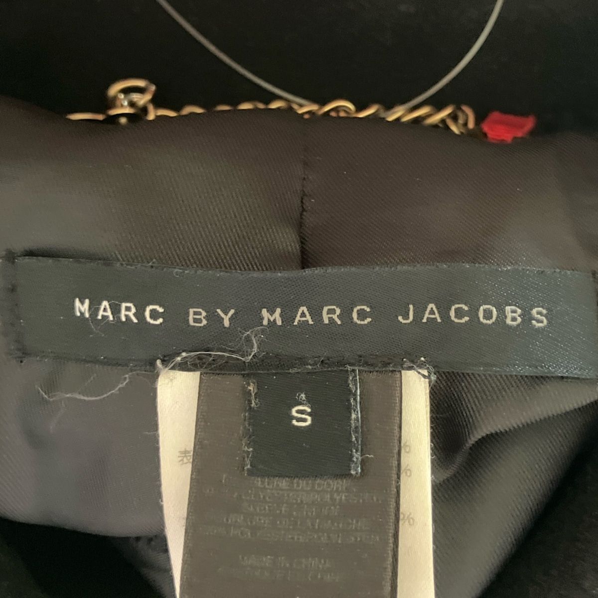 MARC BY MARC JACOBS(マークバイマークジェイコブス) コート サイズS レディース - 黒 長袖/秋/冬