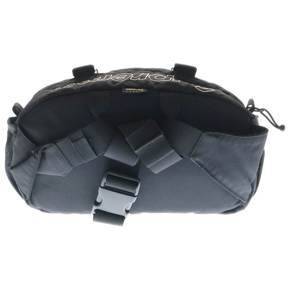 19SS シュプリーム　ウエストバッグ　ボディバッグ　総ロゴ SUPREME (シュプリーム) 19AW Waist Bag ロゴ刺繍 ウエスト