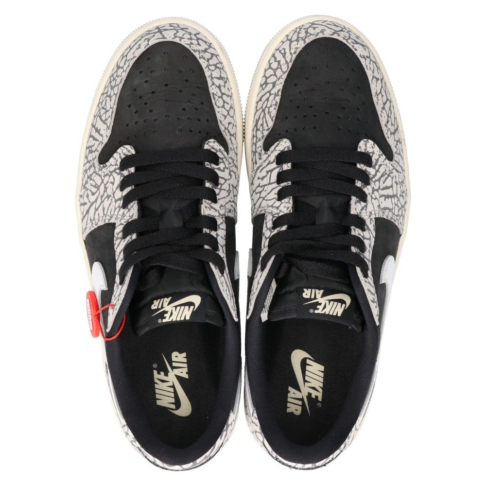 NIKE (ナイキ) AIR JORDAN 1 RETRO LOW OG BLACK CEMENT CZ0790-001