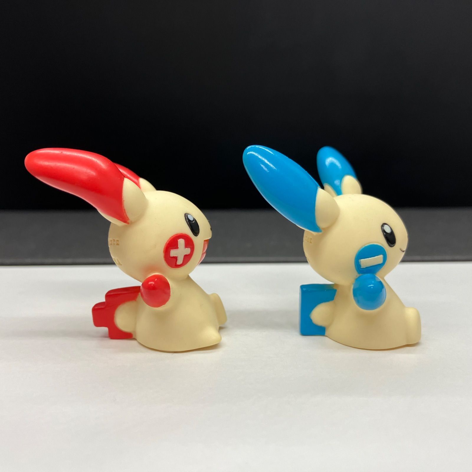 ポケモン 指人形 プラスル マイナン 【② TOMY製 ソフト