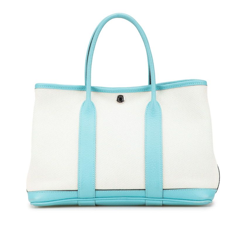 エルメス ガーデンパーティTPM ハンドバッグ トートバッグ エクリュ  