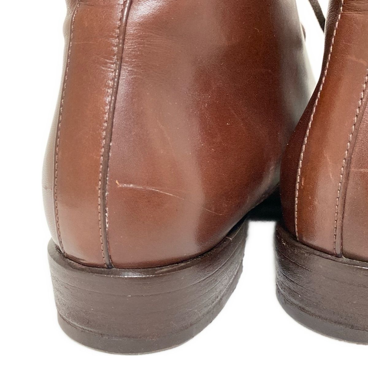  BALLY バリー ショートブーツ 351 2 レディース - ダークブラウン レザー ブーティ ブーツ