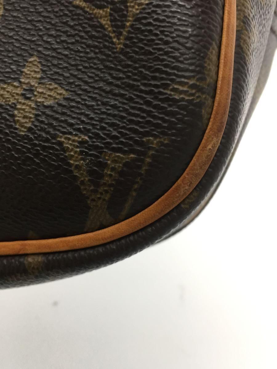 LOUIS VUITTON リポーターPM_モノグラム・キャンバス_BRW PVC ブラウン - メルカリ