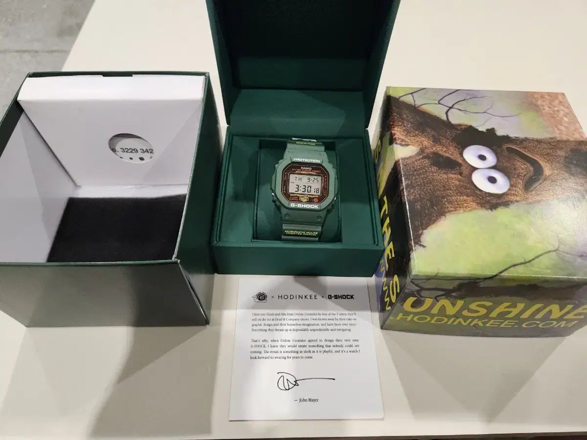 G ー SHOCK X Hodinkee オンライン セラミック 時計 付属品完備