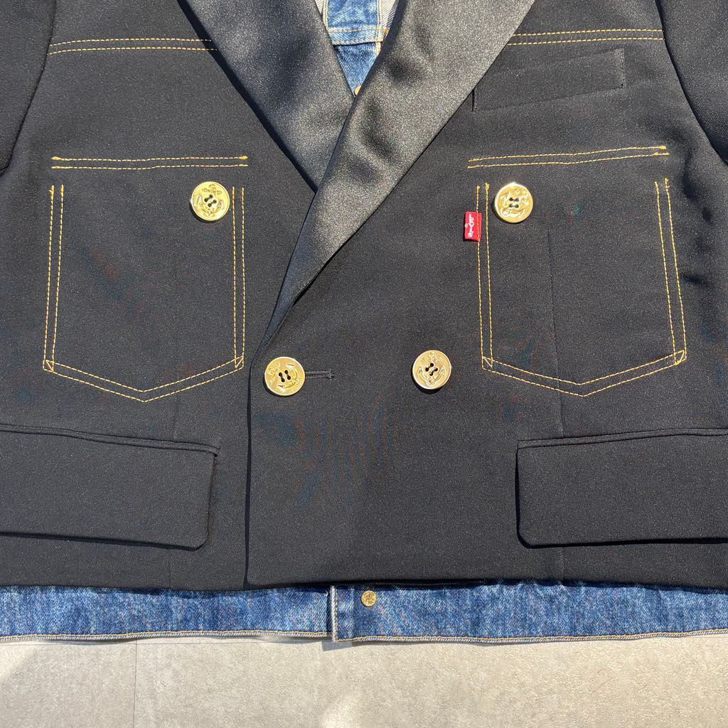 sacai × Levi's サカイ リーバイス 25SS Denim x Matelasse