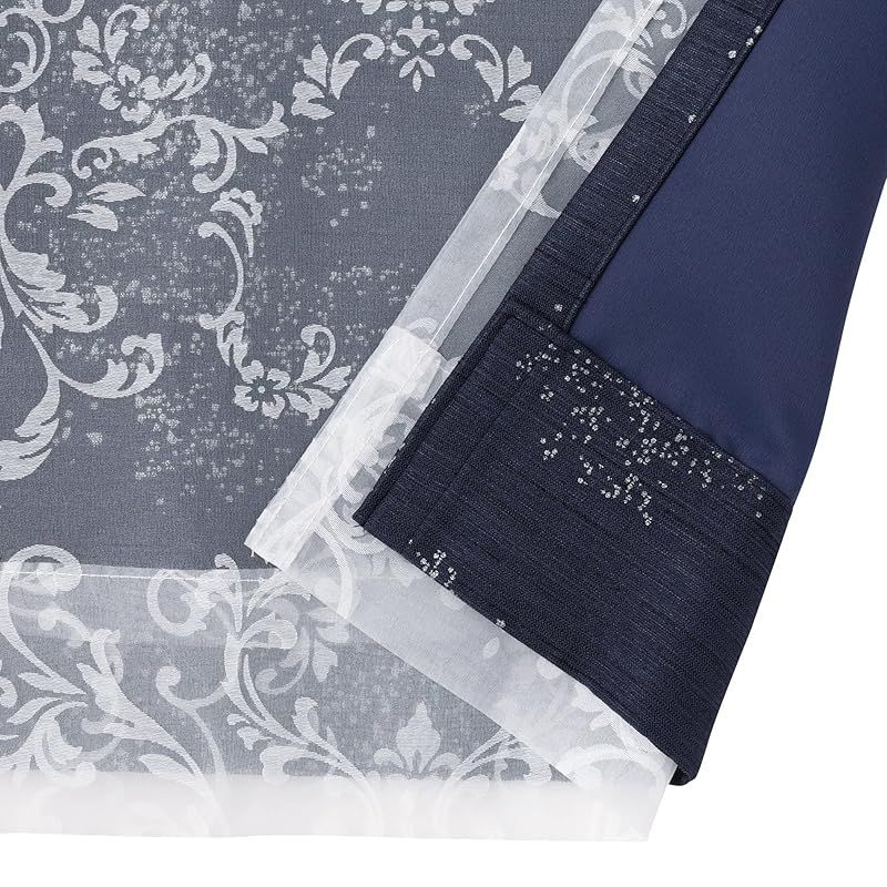 Francfranc フランフラン ブリス×ルシーラ ダブル カーテン H1780