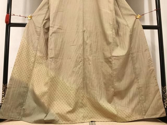 平和屋着物●訪問着　本場染大島紬　紬地　絞り　正絹　逸品　AABB5127ph 平和屋着物○訪問着 本場染大島紬 紬地 絞り 正絹 逸品 AABB5127ph 平和