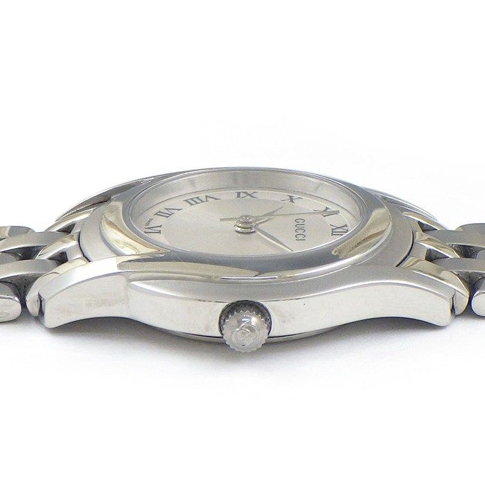 グッチ GUCCI 腕時計 Gクラス 5500L ローマンインデックス シルバー