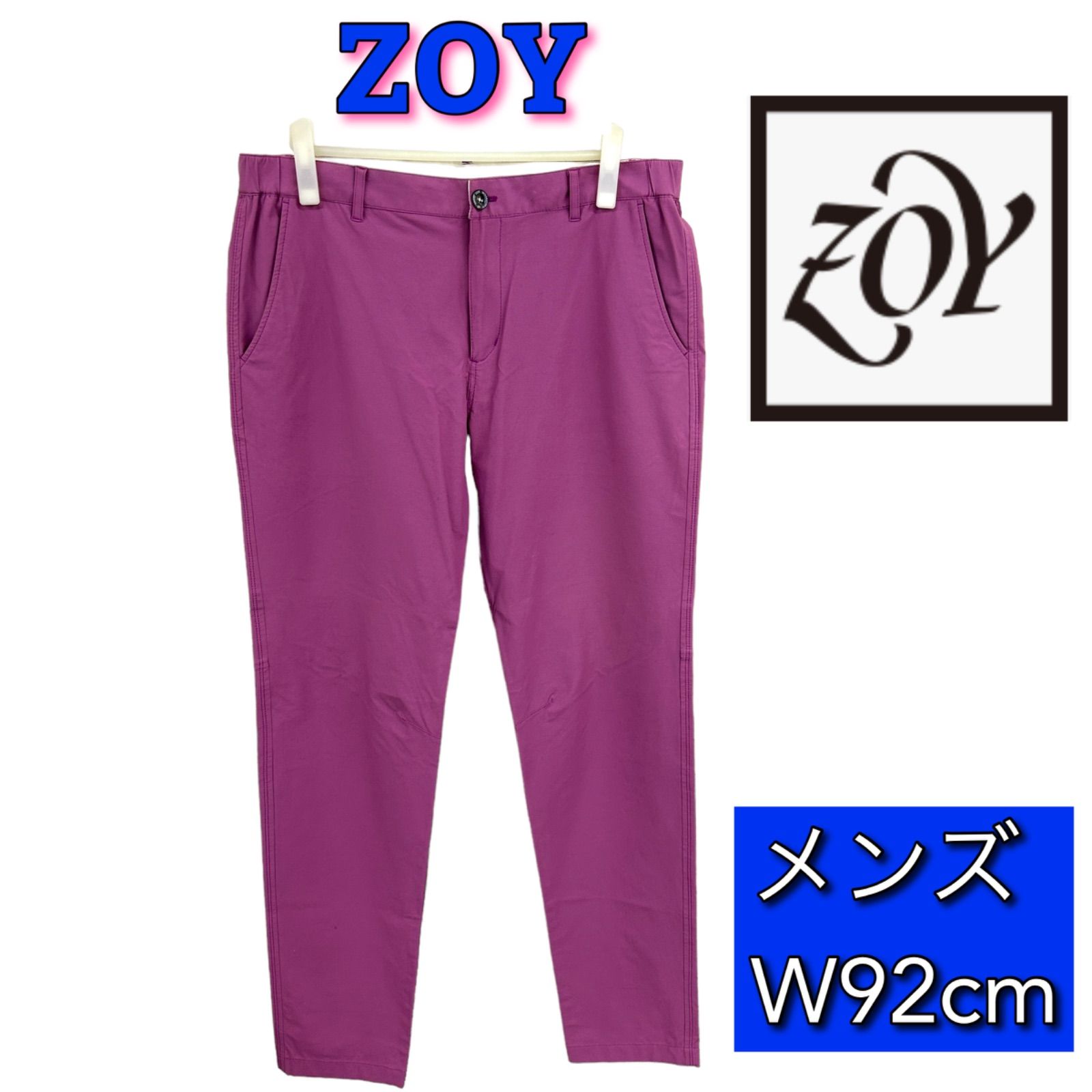 ZOY・ゾーイ メンズゴルフパンツ ウエスト92cm - メンズウェア