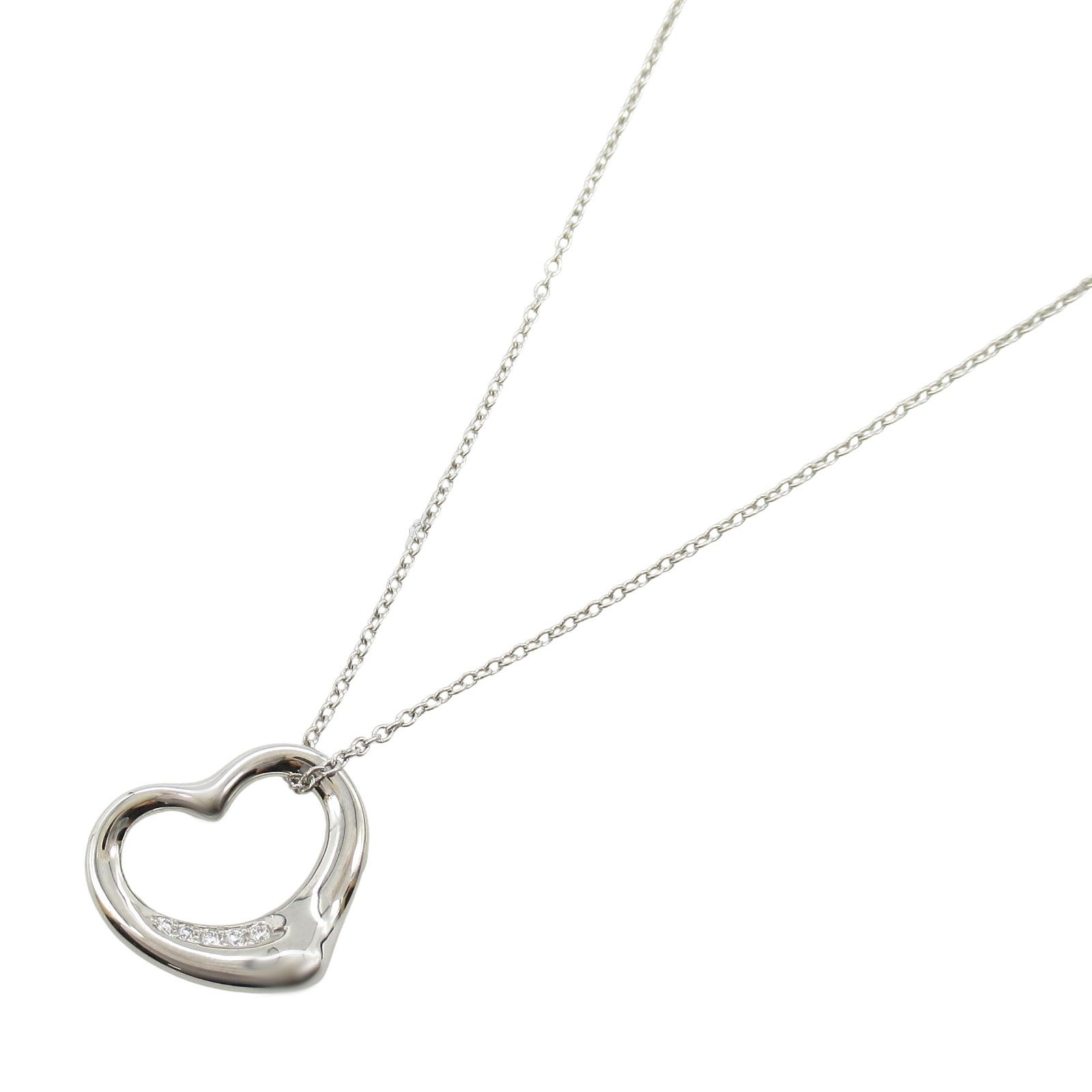 ティファニー TIFFANY＆CO ネックレス オープンハート ネックレス 