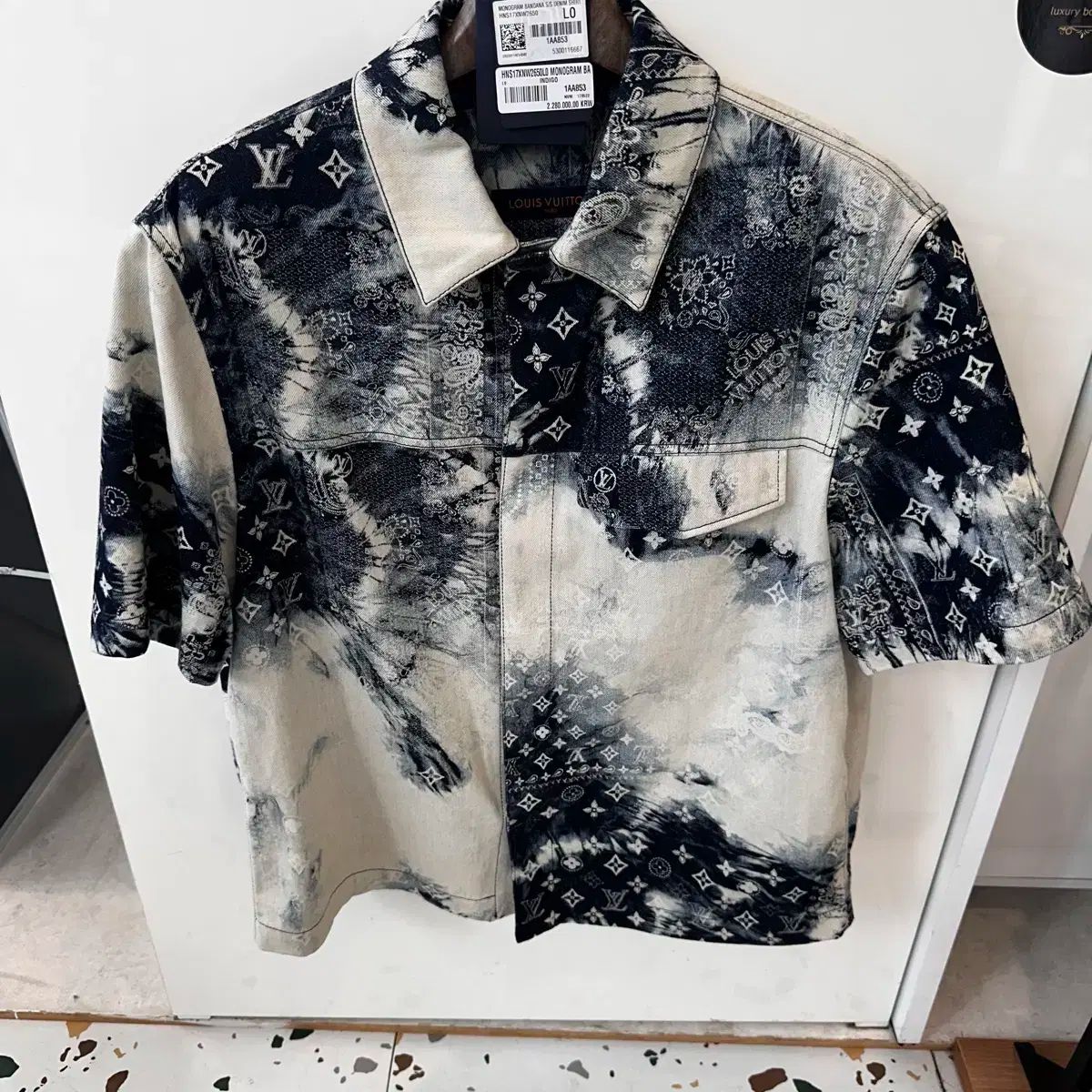 Louis Vuitton ルイヴィトン バンダナ デニム シャツ ジャケット