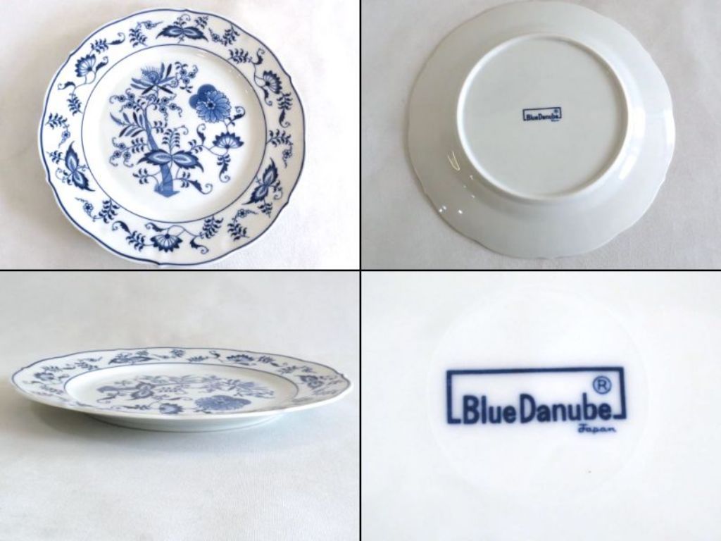 224460】Blue Danube ブルーダニューブ 注文 ブルーオニオン 大皿