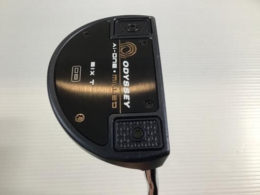 超激得，新作 【中古】 オデッセイ Ai-ONE・MILLED SIX T(カスタム) パター PT 純正特注シャフト (フレックスその他) メンズ 男性用 右利き 右用 Cランク ゴルフクラブ パター