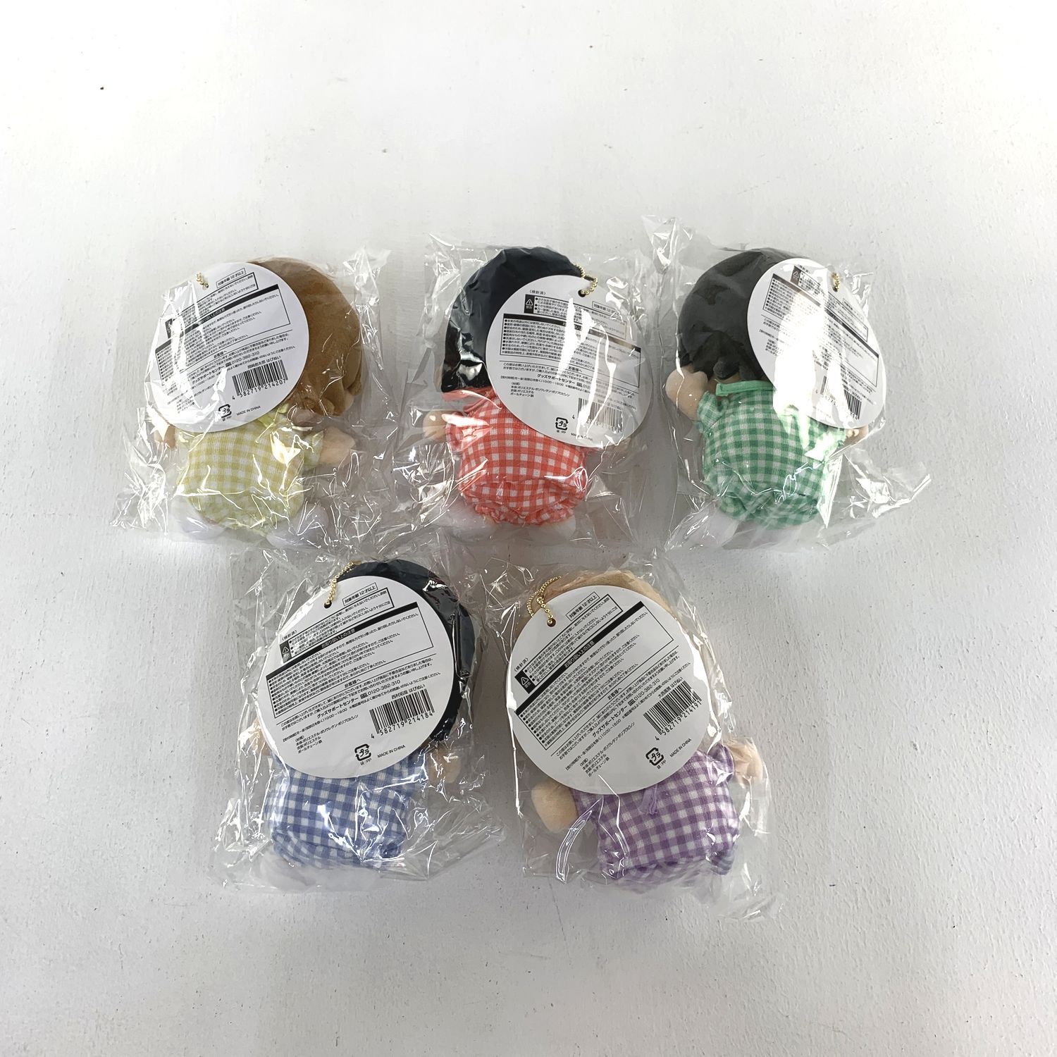 【美品】 ☆加古川物流】【未開封品】Lilかんさい はぴぬい 5人セット その他