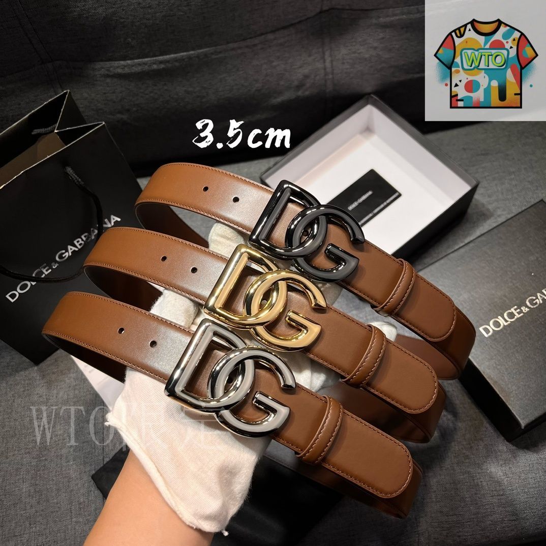 今日特価】Dolce & Gabbana ドルチェ & ガッバーナ レザーベルト