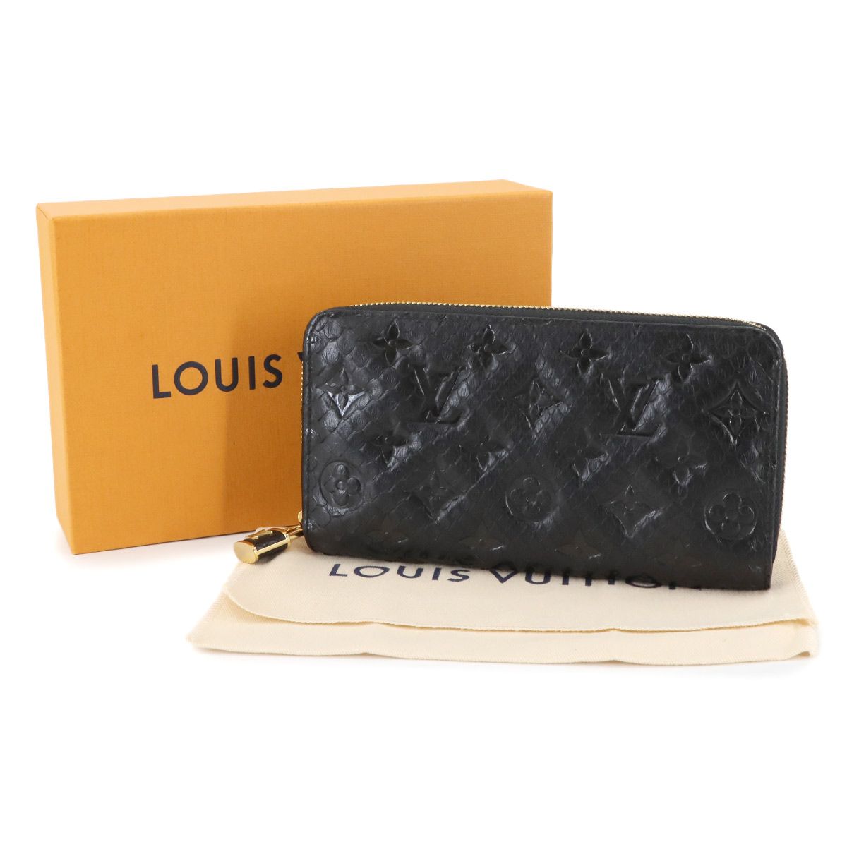 未使用 展示品 ルイ ヴィトン LOUIS VUITTON パイソン
