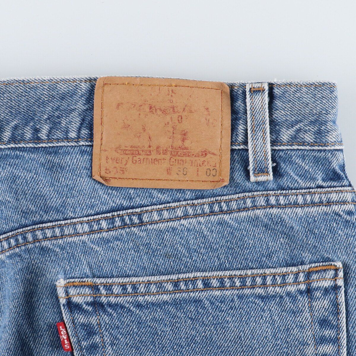 古着 リーバイス Levi's 505 REGULAR FIT デニムショーツ ハーフパンツ メンズw35/eaa342851