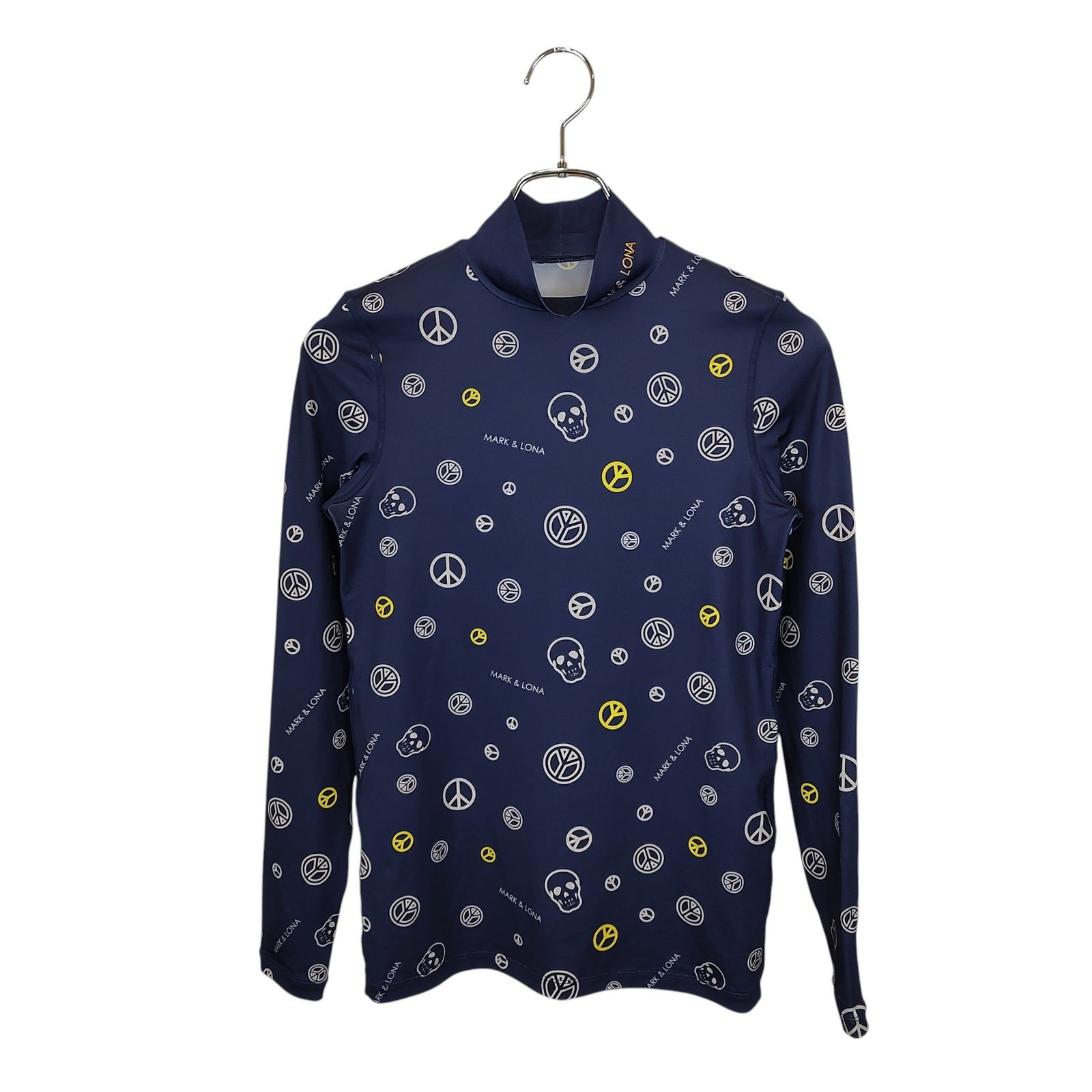 MARK＆LONA マークアンドロナ ゴルフ モックネック 長袖 Tシャツ