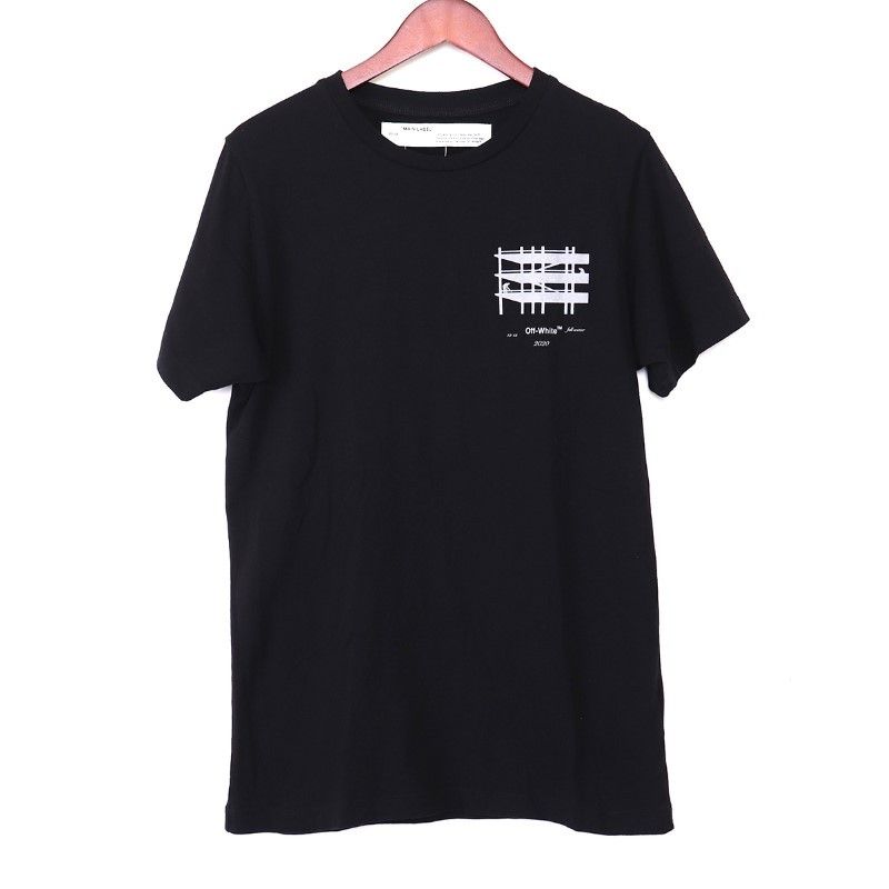 OFF-WHITE INDUSTRIAL S/S SLIM T-SHIRT Sサイズ ブラック - メルカリ