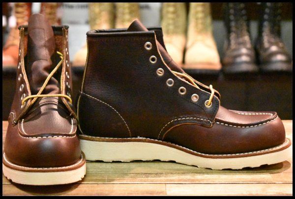 品質保証，安い レッドウイングモックトゥセッター箱あり