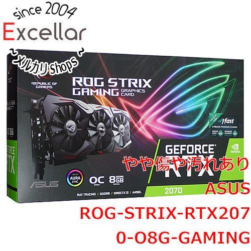 bn:5] ASUS製グラボ ROG-STRIX-RTX2070-O8G-GAMING PCIExp 8GB 元箱